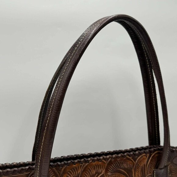 Leather Purse Artisan Brown - Picture 9 of 14